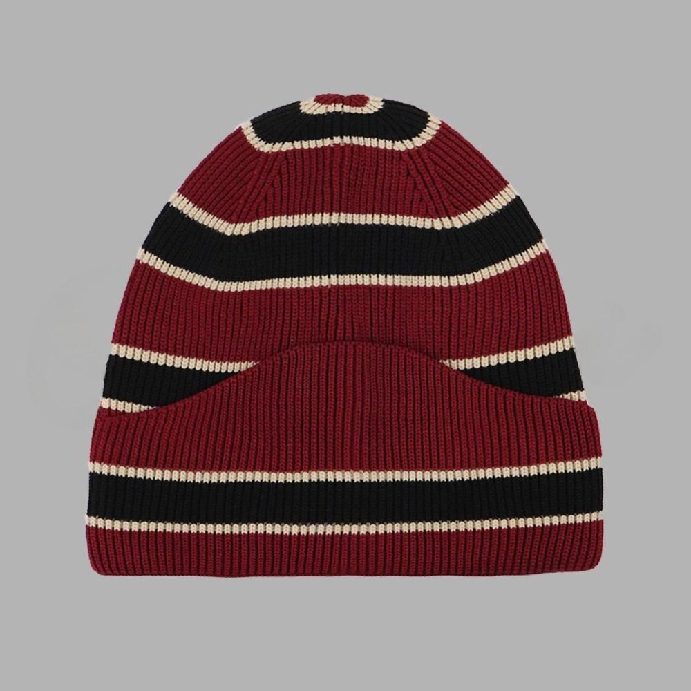 Wool Acrylic Knitting Cap Hat Y2k Cold Cap Fashion Beanie Bonnet for Men Women
