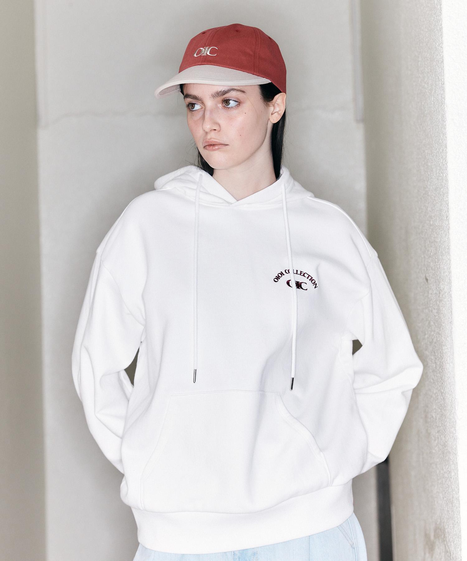 Oioi Collection Arch Logo Hoodie [White] M