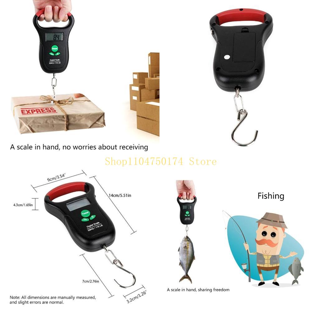 

Handheld Digital Luggage Scale with Grip for Travel Portable Electronic Weighing Suitcase & Bag 110Lb/50kg Lightweight top sale China Mainland