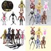 Cartoon Action Figures Handmade Cake Decor Toys 10cm Plastic Collectible Display Figurines