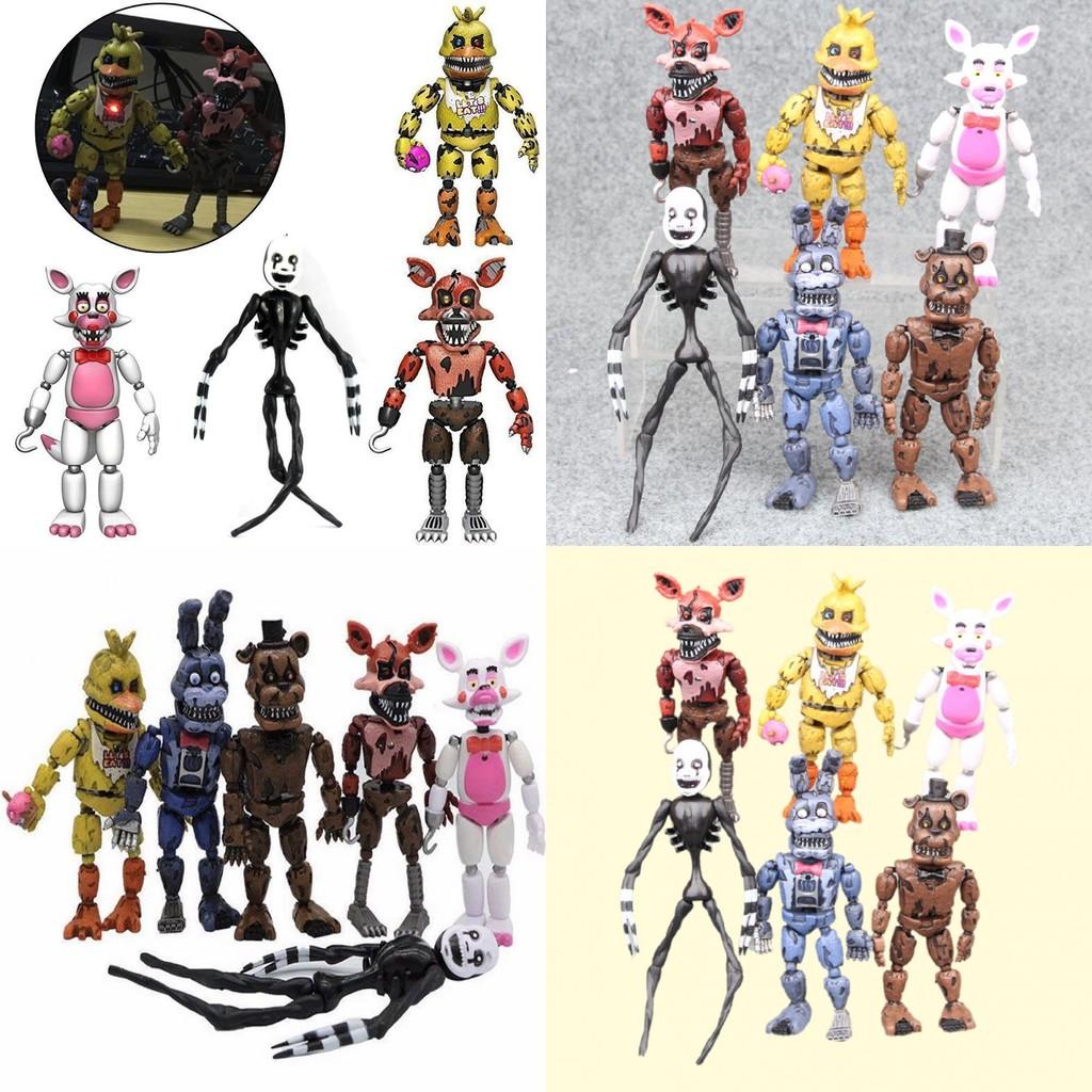 Cartoon Action Figures Handmade Cake Decor Toys 10cm Plastic Collectible Display Figurines