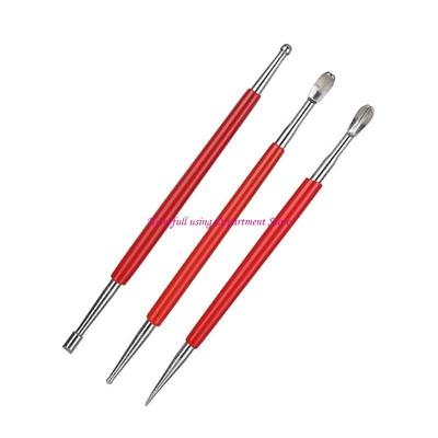 3/5/8 Pcs Leather Carving Tool Easy To Use Leather Embossing Spoons Leather Modeling Spoon Carving Tool