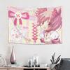 Colorful Anime Girl Tapestry Wall Hanging Blanket Tapestry Home Decor Items Wall Decorations
