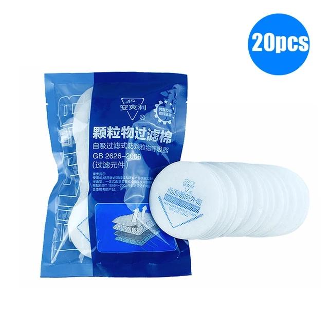 New Respirator Reusable Half Face Dust Dual Filter Dust-proof Mask Safety Work Filter For Work Safety Carpenter Daily Protection