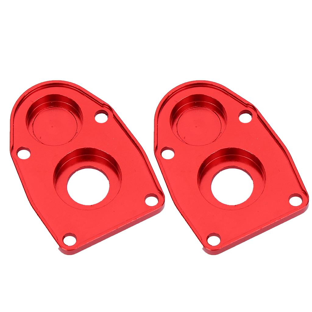 Aluminum Alloy Rear Steering Cup Cover Fit for Axial Capra scx10III 1 10 RC CrawlerRed