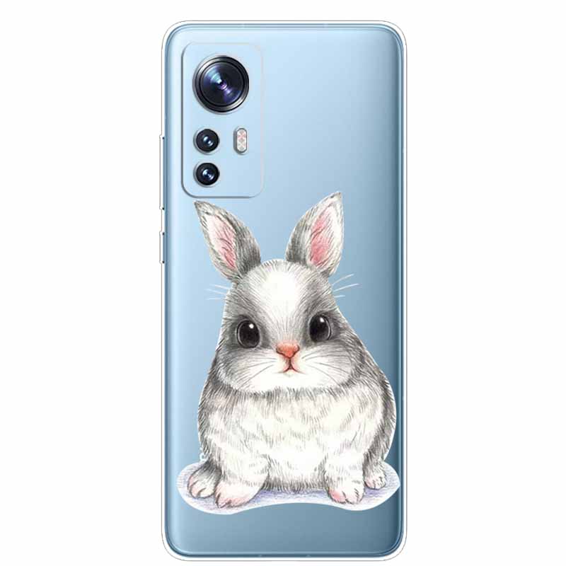 For Xiaomi 12T Case Clear Bumper Soft TPU Phone Cases for Xiaomi 12T Pro 5G Silicone Cover 6.67'' 12 T Transparent Slim Fundas