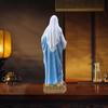 Elegant Resin Religious Figurine Home Décor - Virgin Mary Living Room, Study, or Desktop Decoration | Practical and Convenient