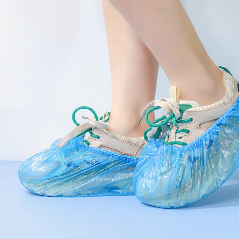Fangcaodi 80-Pack Disposable Shoe Covers