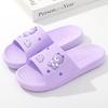 Damen Sommer Schlichte Hausschuhe Herren Weiche Haus-Slides Paare Badezimmer Rutschfeste Sandalen Erwachsene Bequeme Outdoor Strandschuhe