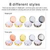 Pills Box Decorative Metal Medicine Organizers for Gift Compartment Medicine Pills Case Pills Carry Box for Pocket Purse