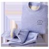 Koala Fleece Seamless Kids' Warm Suit: Brushed Thick Underwear for Autumn & Winter