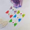 Glass Sweets Ornament Glass Colorful Candy Figurines Tabletop Decors Collectibles Sculpture for Home Wedding Festival