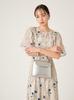 FRAY Handle Flap Bag FWGB261320 SLV Free Size I.D. 2-Way Women's