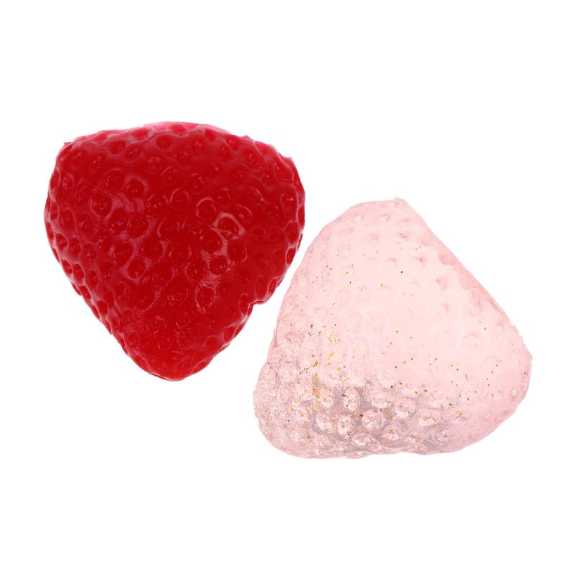 Strawberry Slow Rebound Stress Relief Squishy Toy Safe Soft Squeeze Prop for Kids Adults Office Birthday Gifts