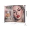 JULYSTAR 35 Colors Eyeshadow Palette - Matte Shimmer Glitter Nude Warm Earth Tones, High Pigmented Waterproof Flower Embossed Makeup Palette