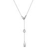 New Sterling copper Moon Protective Hand Pendant Chain Necklace 925 copper Charm Necklace for Women Fine Zircon Gift