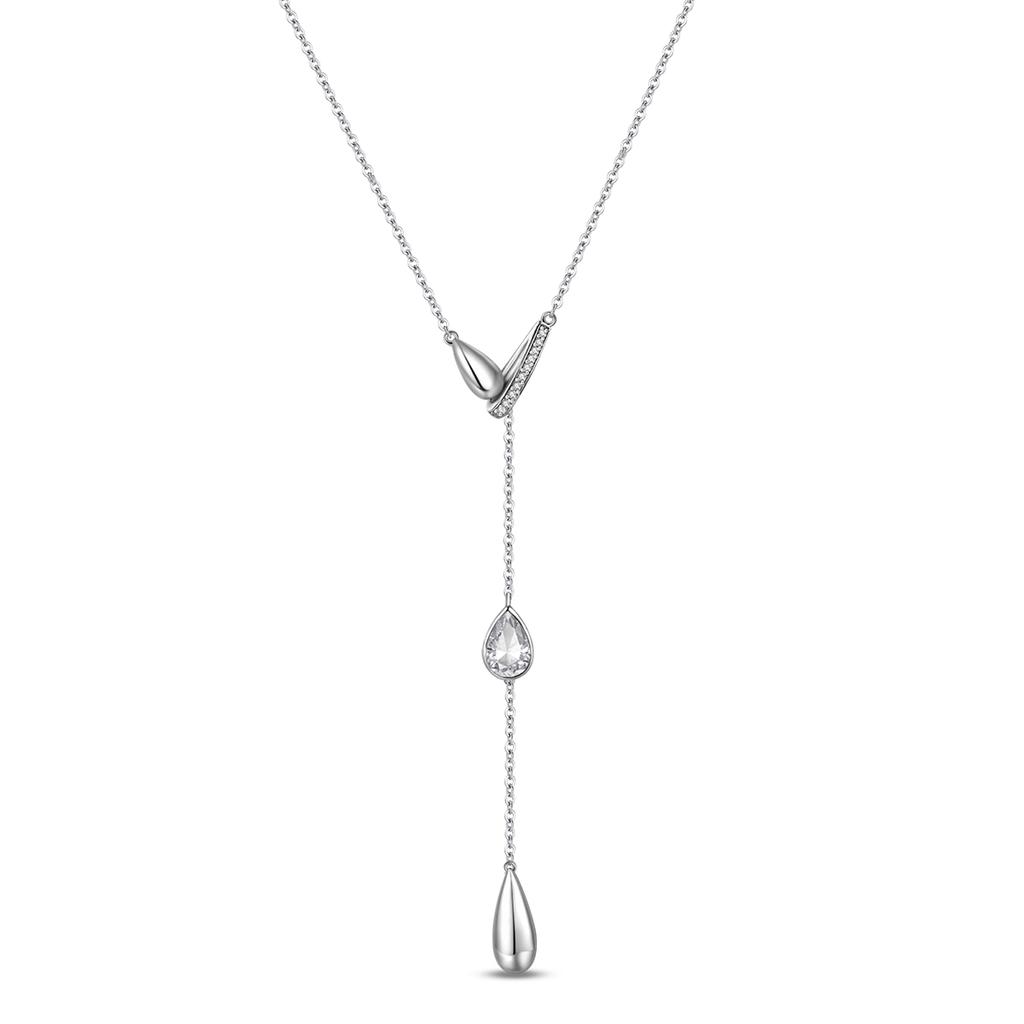 New Sterling copper Moon Protective Hand Pendant Chain Necklace 925 copper Charm Necklace for Women Fine Zircon Gift
