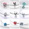 Copper Plated Cute Animals Charms Pendant Lovely Penguin Avocado Dangle Charm Beads Fit Bangle Bracelet Necklace Women Jewelry