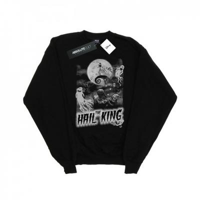 Mens Nightmare Before Christmas Hail The King Sweatshirt