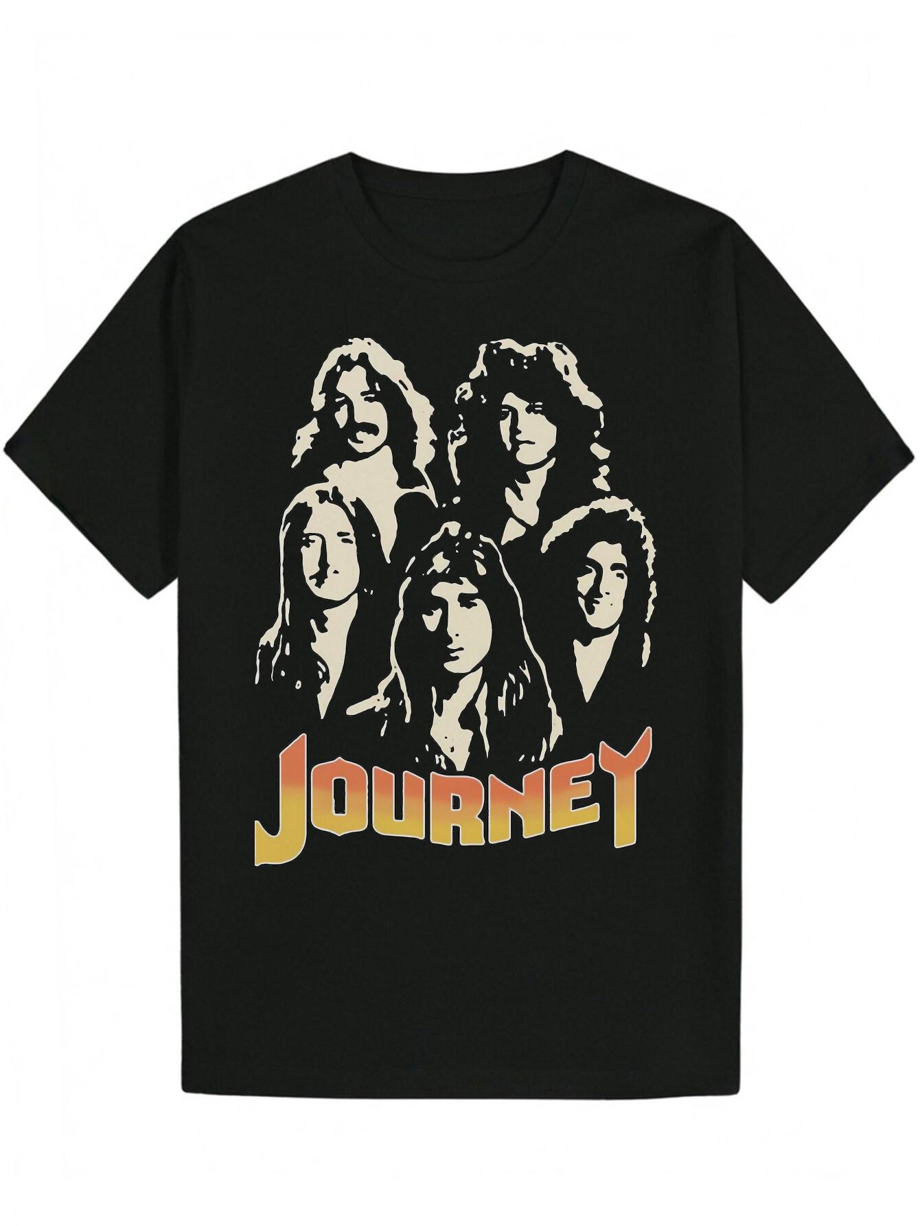 Graphic T-shirt - Journey Band Design XXXL