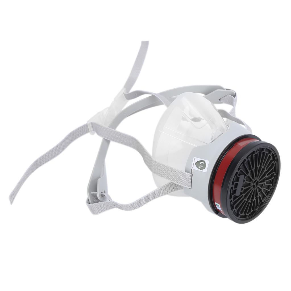 HalfFace Guard Gas Defense with No.3 Filter Box Silicone Portable for Personal Protection