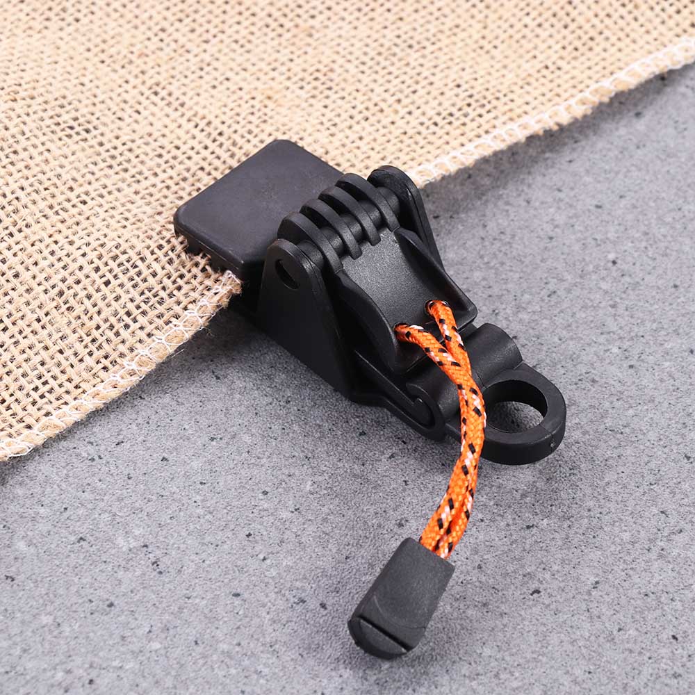 Tent Clip Crocodilian Tabernacle Clamp Alligator Tent Clip Tent Alligator Clip Fixed Plastic Clip