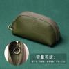 S Real Leather Key Wallet Waist Hanging Key Purse Peanut Housekeeper Covers Zipper Pouch Keychain Organizer Car Key Holder