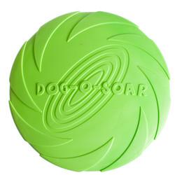 

Pet Dog Training Toy Interactive Dog Chew Toys Resistance Bite Soft Rubber Toys Pet Dog Supplies Diameter15cm зелёный