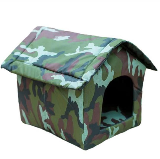 Outdoor Cat Rainproof Nest Waterproof Winter Warm Outdoor Kennel Stray Cat Escape House Closed Sleeping Nest