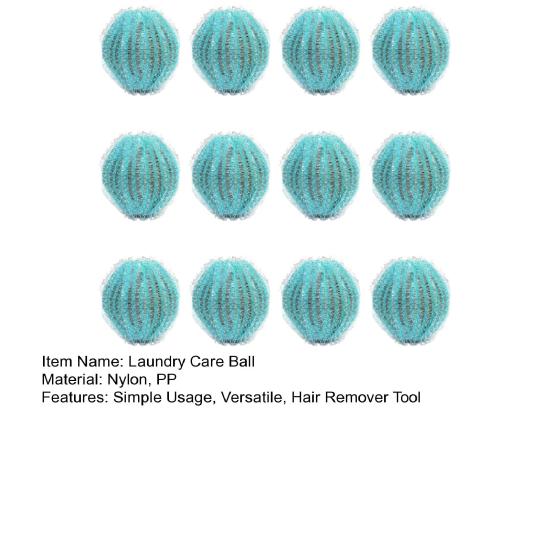 12Pcs Pet Hair Remover Laundry Reusable Lint Catcher Ball Washer Hair Catcher Dog Cat Hair Remover Tool