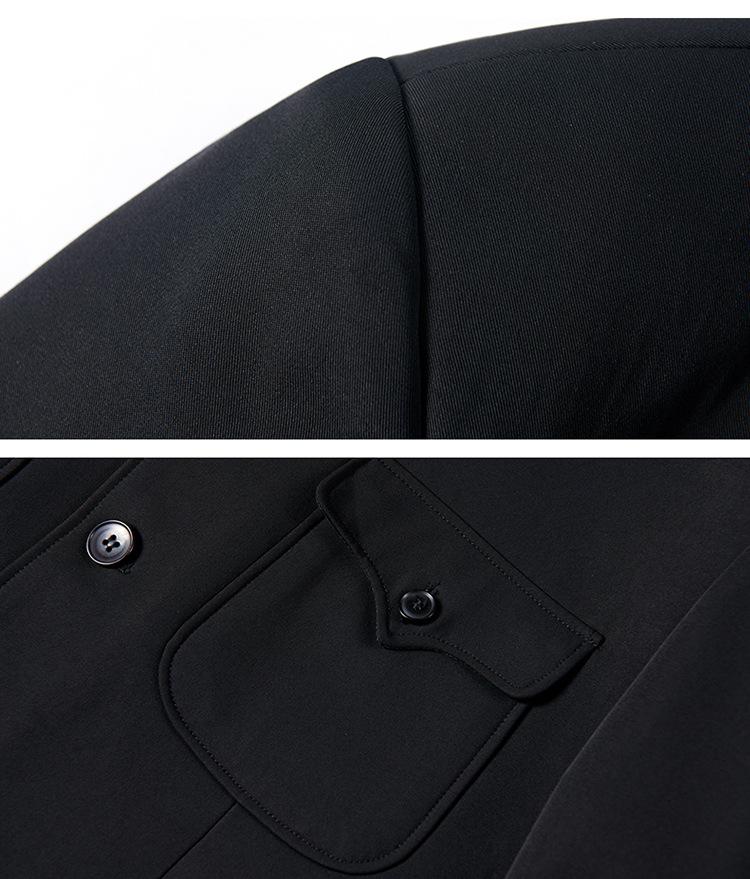 Men's Zhongshan Suit Set for Middle-Aged and Elderly - Autumn/Winter Grandpa's Tang Suit Outerwear