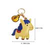 Year of Horse Horse Keychain Cartoon Horse Car Keychain Zodiac Pony Bag Charm  Year of The Horse