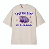 I Put The Sexy In Dyslexia Unisex Funny Frog Meme Graphic T Shirt Unisex Women Vintage Classic Tshirts Short Sleeve Cotton Tshirt