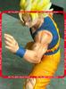 23Cmdragon Ball Super Saiyan Goku Action Figure Jack Gang Battle Damaged Starting Pose  Desktop Ornament For Anime Collectors