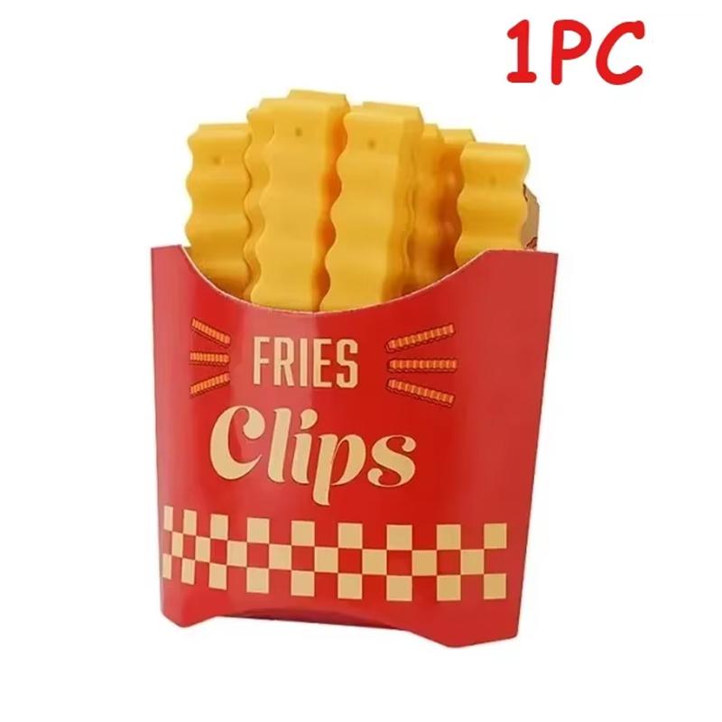 Магниты на холодильник Влагостойкие Зажимы-пломбы в форме картофельных чипсов Набор контейнеров для хранения закусок Кухонное сохранение свежести 1460₽