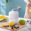 Y Shaved Ice Machine: Manual Hand-Crank Ice Crusher for Fluffy Smoothies and Shaved Ice