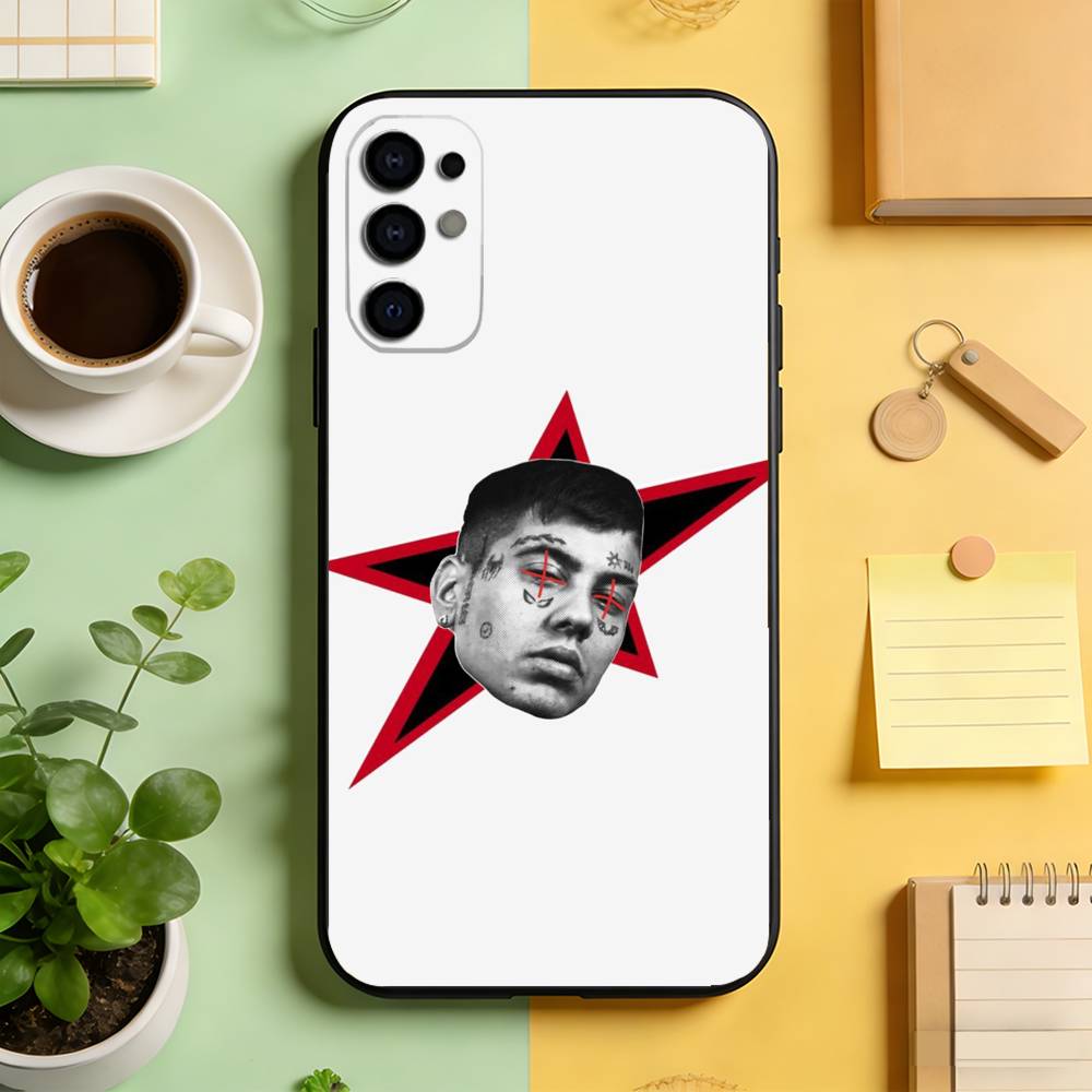 

Rapper Art Print Phone Case For Samsung S25,S24,S21,S22,S23,S30,Ultra,S20,Plus,Fe,Lite,Note,10,Black Cover Samsung S21 s305G
