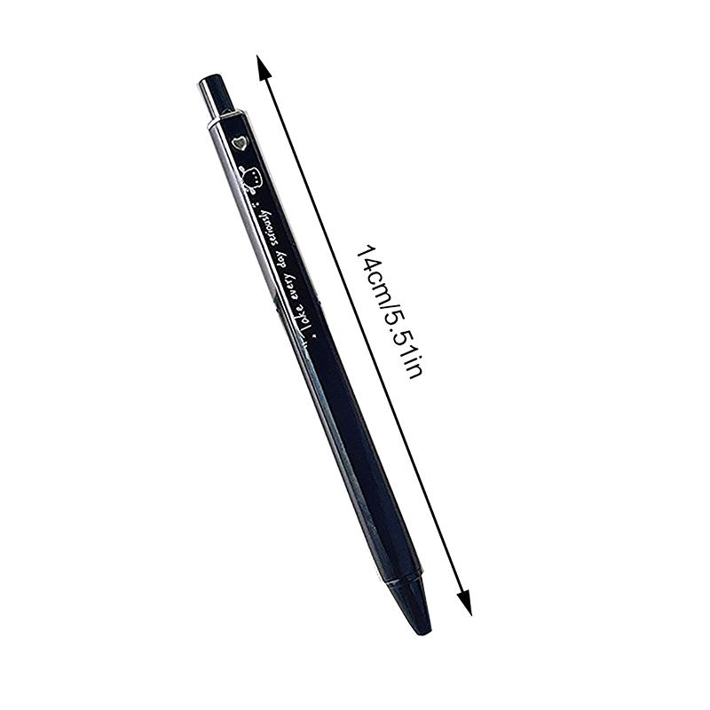 Creative Cute Cartoon Sanrio Gel Pen Kawaii Kuromi Hello Kitty Cinnamoroll 0.5Mm Writing Pens Student Stationery School Supplies