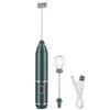 Electric Handheld Milk Frothers For Cappuccino Cream 3 Speeds Kitchen Egg Whisk Mixer Rechargeable USB Mini Coffee Maker Whisk