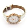 Used COACH Watch - CA97.7.34.1162S Ladies Rhinestone Bezel White Shell