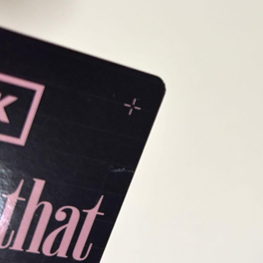 [USED] Blackpink Jisoo trading card Hylt bonus