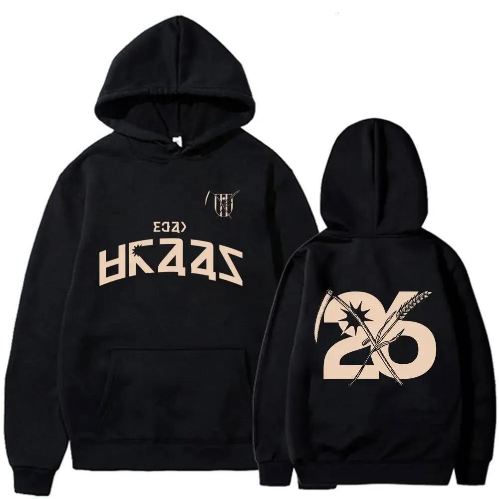 Rock Band My Chemical Romance Hoodies The Black Parade 2026 Tour Hooded Sweatshirts Men Women Casual Loose Long Sleeve Pullovers 26Y071