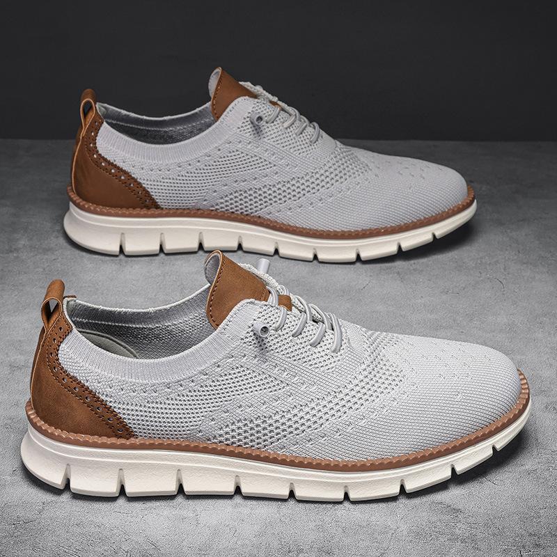 

Extra Large Size Fashion Casual Shoes Men s Shoes Mesh Shoes Breathable Shoes Size 39-48 39 светло-серый