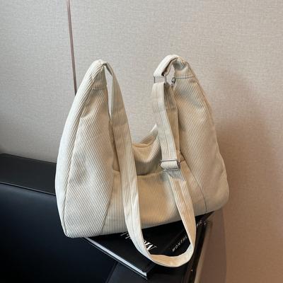 New Large-capacity Messenger Bag, Simple Literary Commuter Student Shoulder Bag, Going Out Leisure Women's Bag