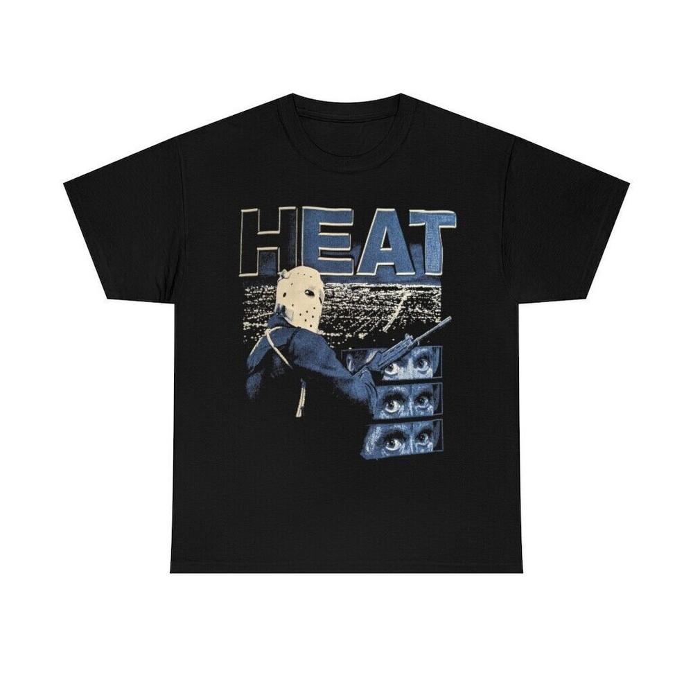 Heat Movie 90s Retro Vintage Film Shirt Mask Man Heat Film T-shirt XXL