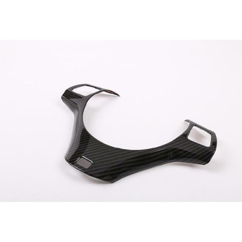 For 2005-2011 2012 BMW 3-Series E90 Carbon Fiber Steering Wheel Frame Cover Trim