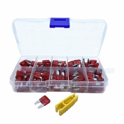 Auto Zekeringkast Set: Steekzekeringen in Klein, Middelgroot & Groot (1A, 3A, 10A, 15A)