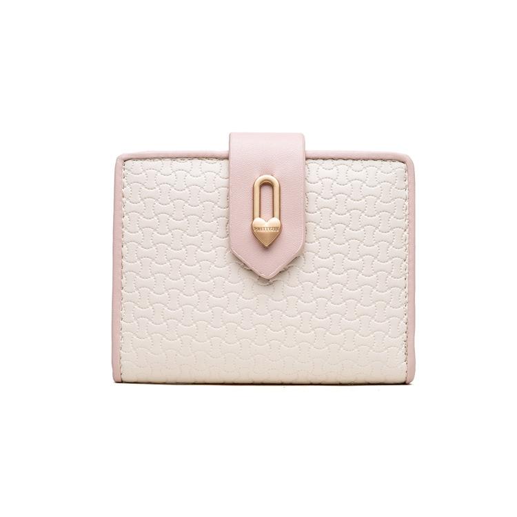 

Fashion Short Wallet Women Zipper Hasp Panelled Small Purse High Capacity Coin Purse Card Holder Carteras Para Mujer Wallets