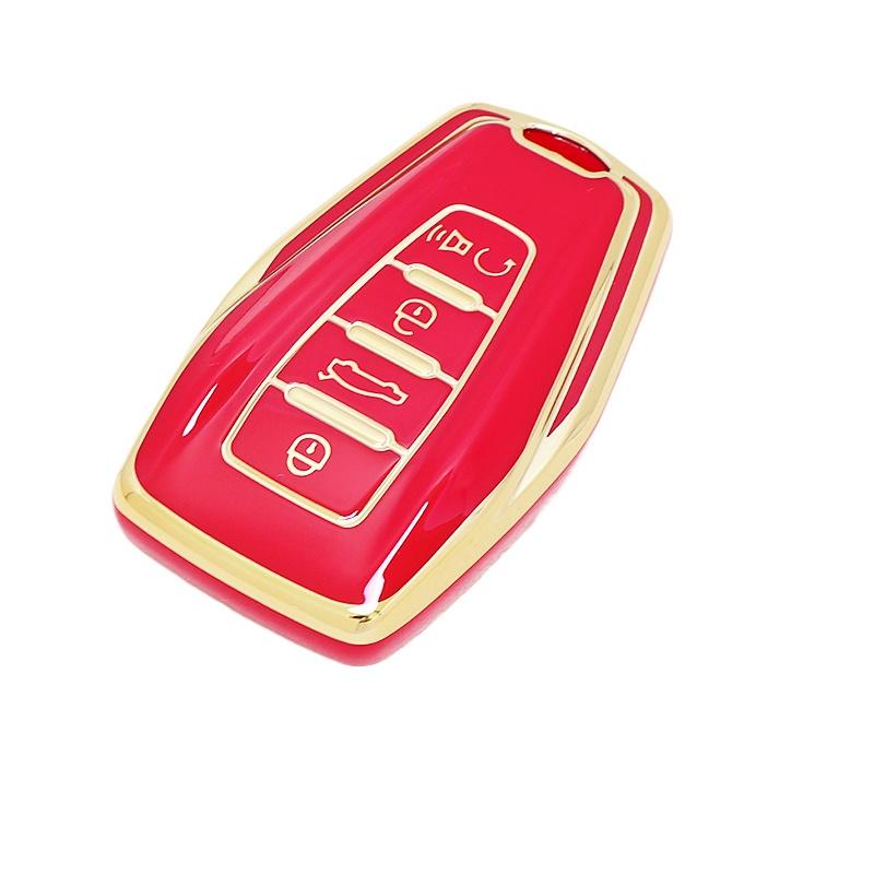 Auto Shell Smart Remote Car Key Case Cover Keyless For Geely Emgrand Global Hawk Gx7 Monjaro Coolray X6 Fob Accessories