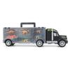 Dinosaur Truck Carrier Playset Portable Handle Smooth Edge Perfect Gifts for Kids Children
